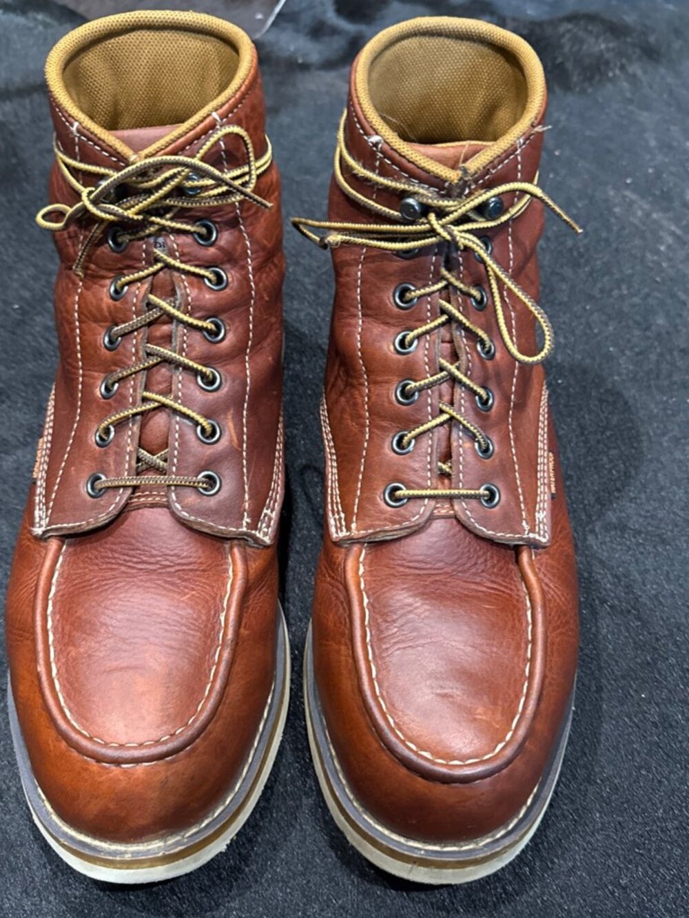 Carhartt Men's 6" Soft Toe Waterproof Wedge Boot CMW6175 Sz 9W